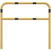 Tubular steel bracket yellow / black with crossbar to set in concrete | Bild 2