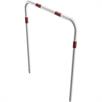 Tubular steel bracket - Ø 48 x 2.5 mm without crossbar for setting in concrete | Bild 3