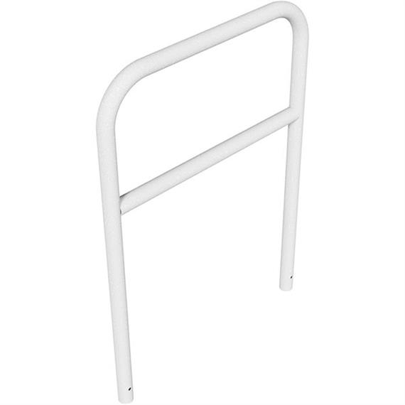 Tubular steel bracket - Ø 60 x 2.5 mm with crossbar for setting in concrete