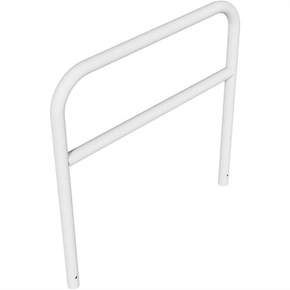 Tubular steel bracket - Ø 60 x 2.5 mm with crossbar for setting in concrete