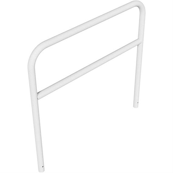 Tubular steel bracket - Ø 60 x 2.5 mm with crossbar for setting in concrete