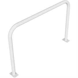 Tubular steel bracket - Ø 60 x 2.5 mm without crossbar for dowel fixing