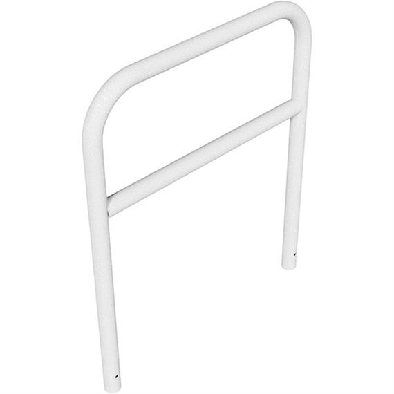 Tubular steel bracket - Ø 60 x 2.5 mm with crossbar for setting in concrete