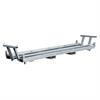 Twintraverse 15 for construction fence and feet simultaneous removal of both articles by laterally foldable