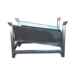 Warehouse and transport pallet