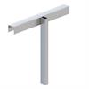 Wooden fence post and top