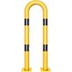 Barra de protección contra choques tubo de acero desmontable - Ø 76 mm amarillo / negro | Bild 3