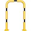 Barra de protección contra choques tubo de acero desmontable - Ø 76 mm amarillo / negro | Bild 3