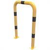Barra de protección contra choques tubo de acero - Ø 76 mm amarillo / negro | Bild 3