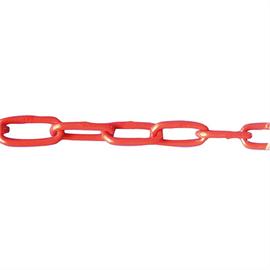 Cadenas de barrera y eslabones de cadena de plástico