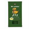 Dispensador de bolsas para excrementos de perro Snoopie para montaje en pared  Verde hoja RAL 6002