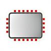 Espejo de tráfico básico de acero inoxidable - estándar 450 x 600 mm | Bild 2