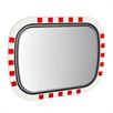 Espejo de tráfico de acero inoxidable Basic - Lotos 700 x 900 mm, ovalado | Bild 2