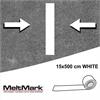 MeltMark rollo blanco 500 x 15 cm