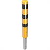 Pilona tubular de acero - Ø 152 x 3,2 mm desmontable, con cierre triangular amarillo / negro | Bild 2