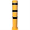 Pivote de acero tubular - Ø 273 x 5 mm para clavijas amarillo / negro