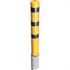 Pivote tubular de acero - Ø 193 x 3,6 mm desmontable, sin cerradura amarillo / negro | Bild 2