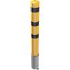 Pivote tubular de acero - Ø 193 x 3,6 mm desmontable, sin cerradura amarillo / negro | Bild 4