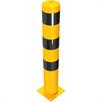 Pivote tubular de acero - Ø 152 x 3,2 mm para fijación con tacos amarillo / negro | Bild 2