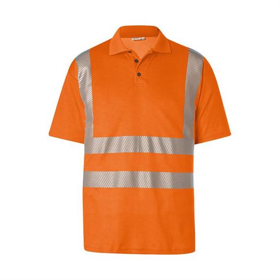 Polo REFLECTIQ High-Vis PSA 2 - naranja de advertencia