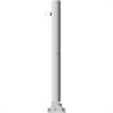 Poste de barrera de tubo de acero - Ø 76 x 2,6 mm plegable, con cerradura de cilindro de perfil | Bild 2