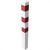 Poste de barrera tubo de acero 100 x 100 x 3 mm fijo, para colocar en hormigón | Bild 4