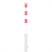 Poste de barrera tubo de acero 70 x 70 mm desmontable, con cerradura de cilindro de perfil | Bild 3