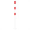Poste de barrera tubo de acero 70 x 70 mm fijo, para colocar en hormigón | Bild 3