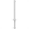 Poste de barrera tubo de acero 70 x 70 mm plegable, con cerradura de cilindro de perfil | Bild 3