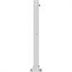 Poste de barrera tubo de acero 70 x 70 mm plegable, con cerradura de cilindro de perfil | Bild 3