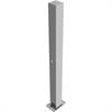 Poste de barrera tubo de acero 70 x 70 mm plegable, con cierre triangular de 8 mm | Bild 3