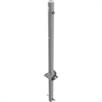 Poste de barrera tubo de acero - Ø 60 x 2,5 mm plegable con cierre de cilindro de perfil | Bild 4