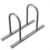 Soporte de bicicleta como sistema de hilera Soporte de inclinación como soporte redondo - Ø 48 mm | Bild 2