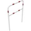 Soporte tubular de acero - Ø 48 x 2,5 mm con travesaño para colocación en hormigón