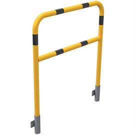 Soporte tubular de acero - Ø 48 x 2,5 mm con travesaño para montaje en pared