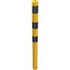 Tubo de acero del poste de la barrera - Ø 89 x 2,9 mm amarillo / negro | Bild 4