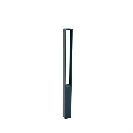 Tubo de acero para bolardos estilo 70 x 70 mm Serie 40731B