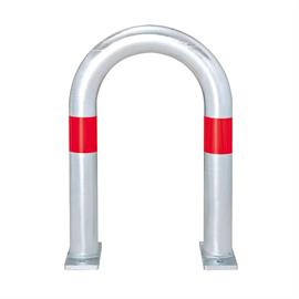 CITY ohutusriba väike, teras, kuumtsingitud, 500 x 360 mm, punased helkurrõngad.