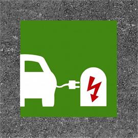 Elektrooniline täitmisjaam/laadimisjaam roheline/valge/punane 90 x 90 cm