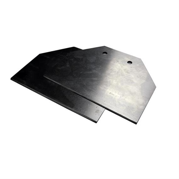 Delta-veitsi 8 cm suora (14 mm pidike)