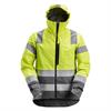 AllroundWork, Veste Softshell de sécurité imperméable, classe 3, jaune