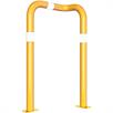 Arceau de protection 90° version approfondie d'un côté Tube acier - Ø 76 mm jaune / noir | Bild 3