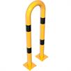 Arceau de protection amovible en tube d'acier - Ø 76 mm jaune / noir | Bild 2