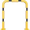 Arceau de protection amovible en tube d'acier - Ø 76 mm jaune / noir | Bild 3