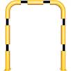 Arceau de protection en tube d'acier - Ø 76 mm jaune / noir | Bild 2