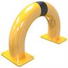 Arceau de protection en tube d'acier - Ø 76 mm jaune / noir