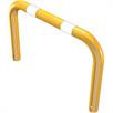 Arceau de protection en tube d'acier - Ø 76 mm jaune / noir | Bild 3