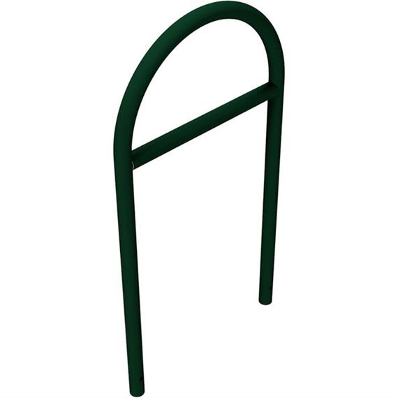 Arceau rond en tube d'acier - Ø 48 mm x 2,5 mm à sceller dans le béton