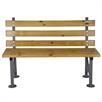 Banc avec éléments en bois L03 | Bild 2