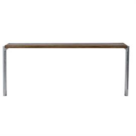 Banc avec éléments en bois L04